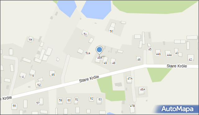 Stare Króle, Stare Króle, 49A, mapa Stare Króle