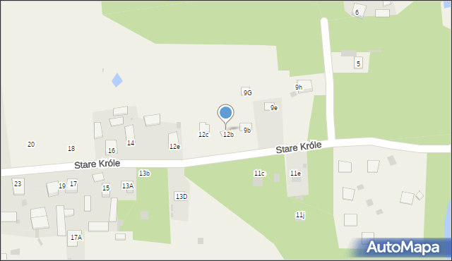 Stare Króle, Stare Króle, 9a, mapa Stare Króle