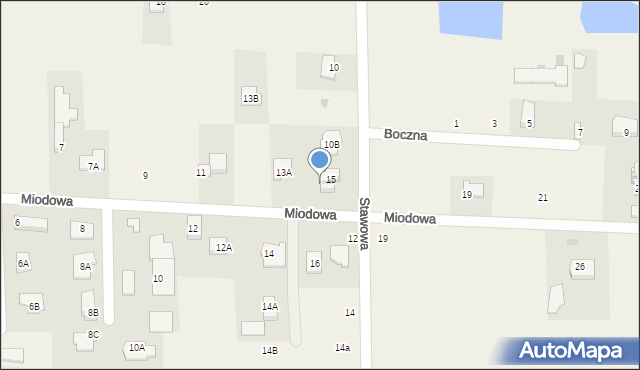 Stare Kupiski, Stawowa, 10c, mapa Stare Kupiski