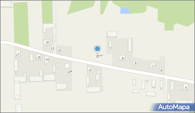 Stare Łepki, Stare Łepki, 10, mapa Stare Łepki
