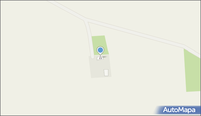 Stare Ludzicko, Stare Ludzicko, 11, mapa Stare Ludzicko