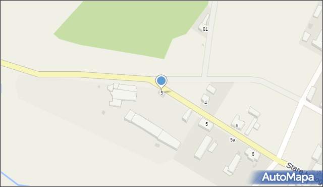 Stare Łysogórki, Stare Łysogórki, 3, mapa Stare Łysogórki