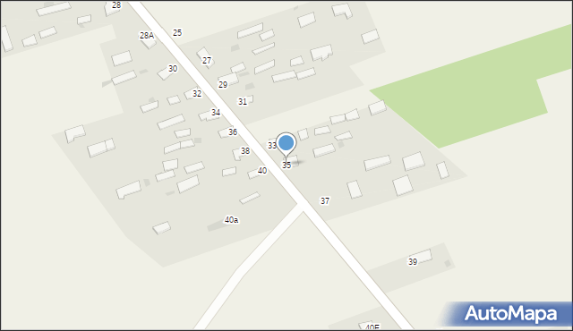 Stare Masiewo, Stare Masiewo, 35, mapa Stare Masiewo