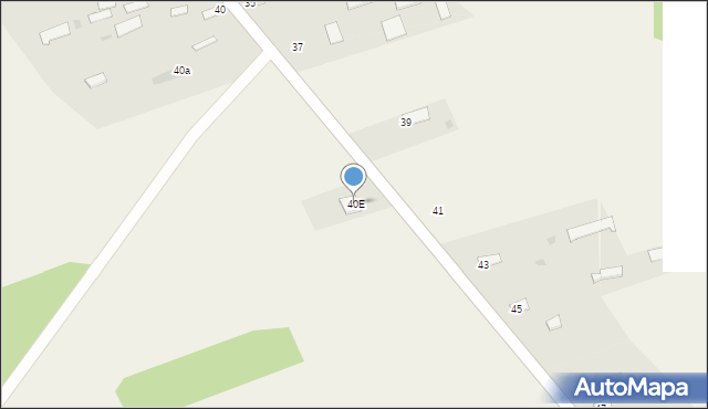 Stare Masiewo, Stare Masiewo, 40E, mapa Stare Masiewo