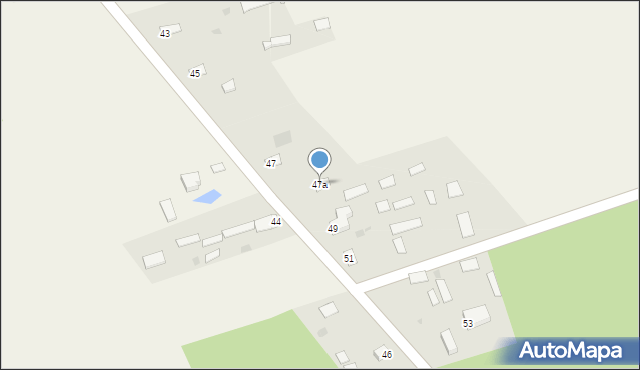 Stare Masiewo, Stare Masiewo, 47a, mapa Stare Masiewo
