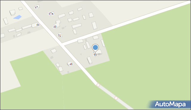 Stare Masiewo, Stare Masiewo, 53, mapa Stare Masiewo
