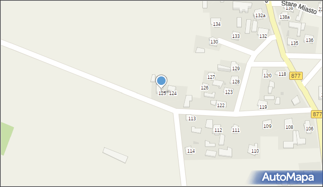 Stare Miasto, Stare Miasto, 125, mapa Stare Miasto