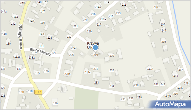 Stare Miasto, Stare Miasto, 229, mapa Stare Miasto