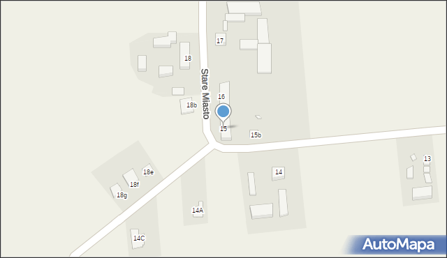Stare Miasto, Stare Miasto, 15, mapa Stare Miasto