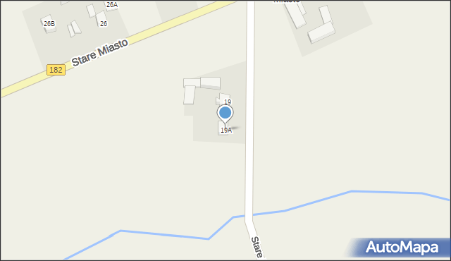 Stare Miasto, Stare Miasto, 19A, mapa Stare Miasto