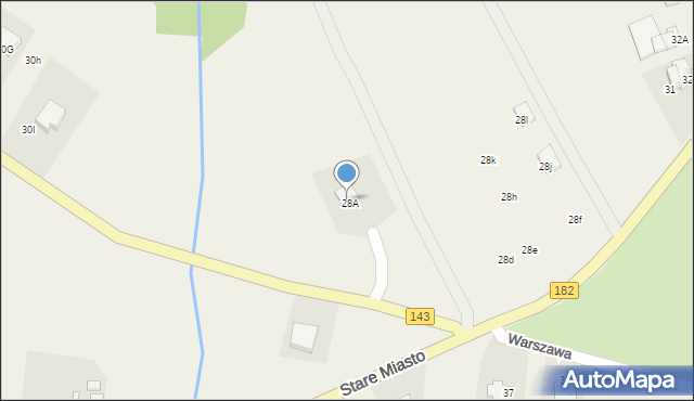 Stare Miasto, Stare Miasto, 28B, mapa Stare Miasto