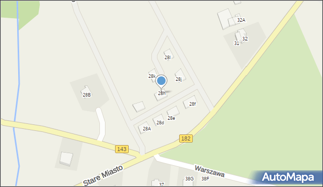 Stare Miasto, Stare Miasto, 28h, mapa Stare Miasto