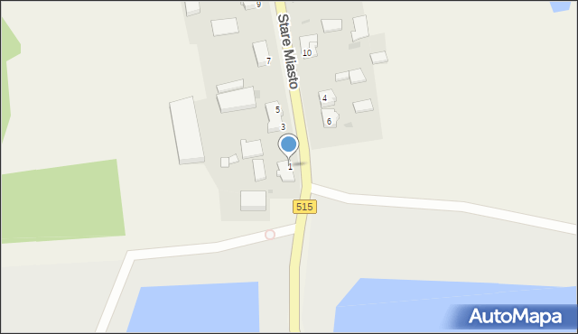 Stare Miasto, Stare Miasto, 1, mapa Stare Miasto