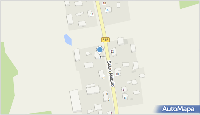 Stare Miasto, Stare Miasto, 9, mapa Stare Miasto