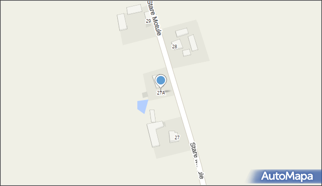 Stare Motule, Stare Motule, 27A, mapa Stare Motule
