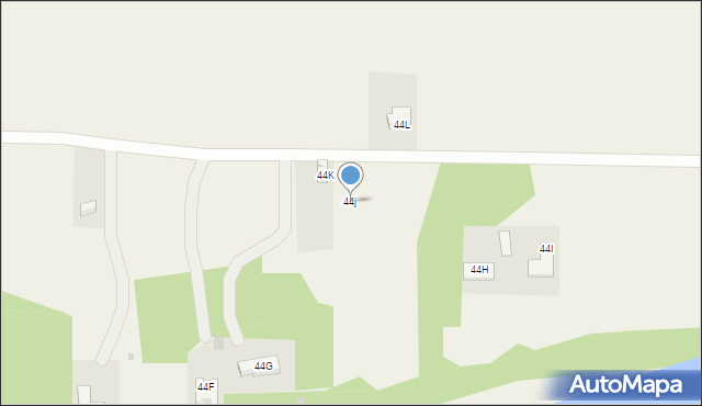 Stare Orzechowo, Stare Orzechowo, 44j, mapa Stare Orzechowo