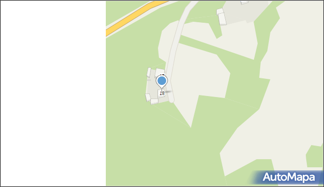 Stare Osieczno, Stare Osieczno, 18, mapa Stare Osieczno