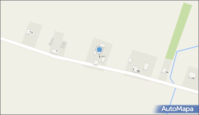 Stare Paski, Stare Paski, 6, mapa Stare Paski