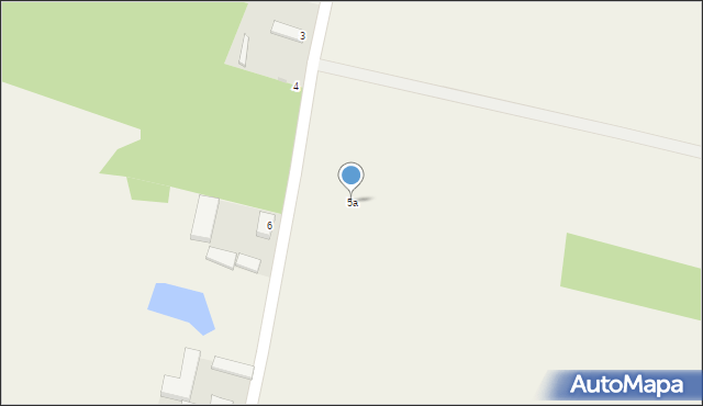 Stare Piaski, Stare Piaski, 5a, mapa Stare Piaski