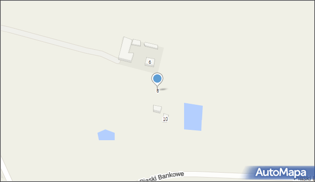 Stare Piaski, Stare Piaski, 8, mapa Stare Piaski