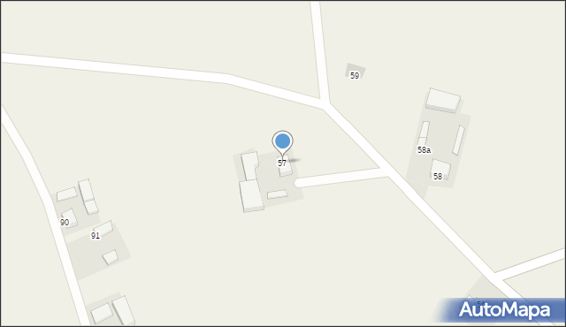 Stare Podole, Stare Podole, 57, mapa Stare Podole