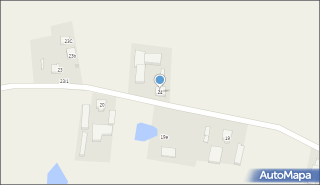 Stare Polaszki, Stare Polaszki, 24, mapa Stare Polaszki
