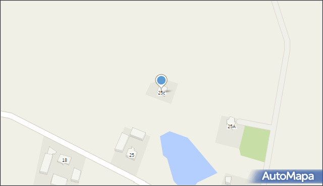 Stare Polaszki, Stare Polaszki, 25c, mapa Stare Polaszki