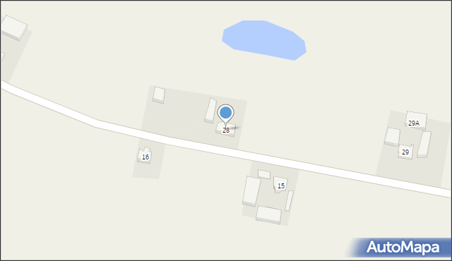 Stare Polaszki, Stare Polaszki, 28, mapa Stare Polaszki
