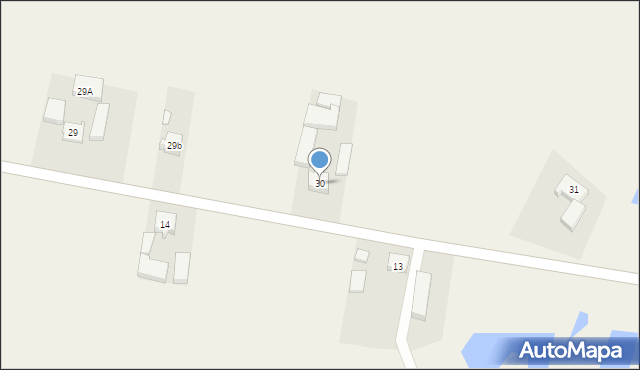 Stare Polaszki, Stare Polaszki, 30, mapa Stare Polaszki