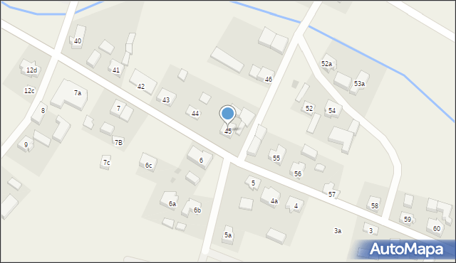 Stare Polaszki, Stare Polaszki, 45, mapa Stare Polaszki