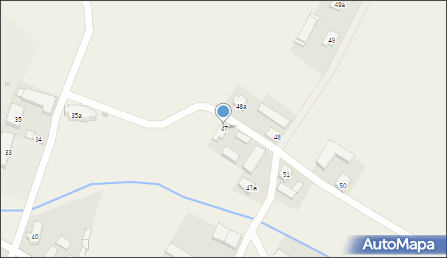 Stare Polaszki, Stare Polaszki, 47, mapa Stare Polaszki