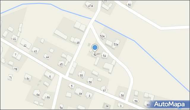 Stare Polaszki, Stare Polaszki, 52, mapa Stare Polaszki