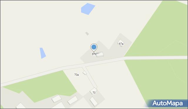 Stare Polaszki, Stare Polaszki, 67b, mapa Stare Polaszki