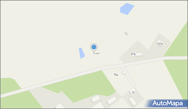 Stare Polaszki, Stare Polaszki, 67c, mapa Stare Polaszki
