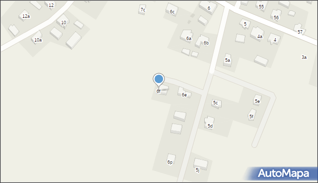 Stare Polaszki, Stare Polaszki, 6f, mapa Stare Polaszki