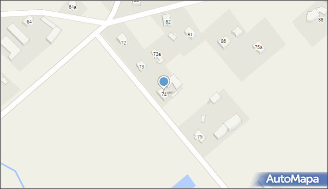 Stare Polaszki, Stare Polaszki, 74, mapa Stare Polaszki