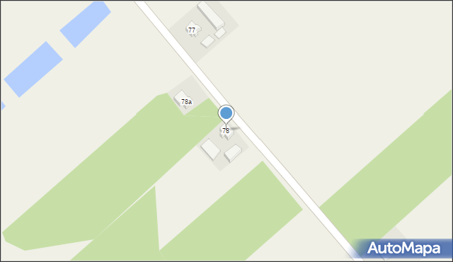 Stare Polaszki, Stare Polaszki, 78, mapa Stare Polaszki