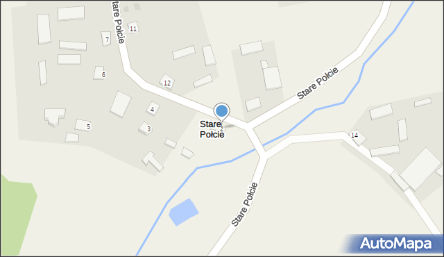 Stare Połcie, Stare Połcie, 2, mapa Stare Połcie