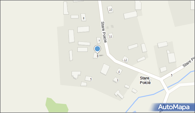 Stare Połcie, Stare Połcie, 6, mapa Stare Połcie