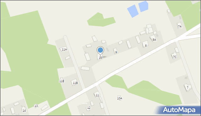 Stare Polesie, Stare Polesie, 10, mapa Stare Polesie