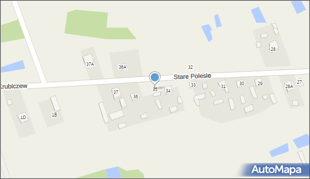 Stare Polesie, Stare Polesie, 35, mapa Stare Polesie