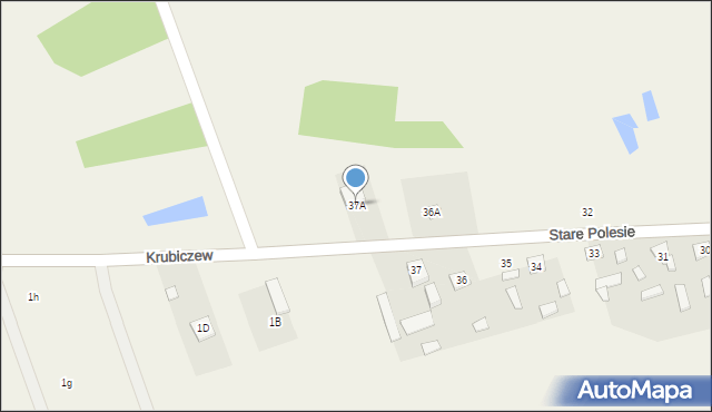 Stare Polesie, Stare Polesie, 37A, mapa Stare Polesie