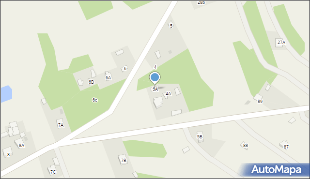Stare Polesie, Stare Polesie, 5A, mapa Stare Polesie