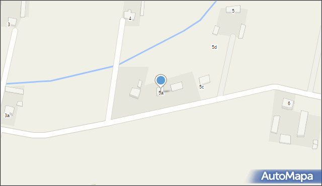 Stare Prażuchy, Stare Prażuchy, 5a, mapa Stare Prażuchy