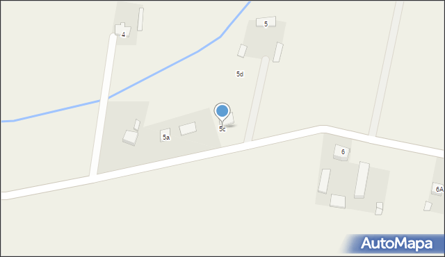 Stare Prażuchy, Stare Prażuchy, 5c, mapa Stare Prażuchy