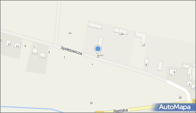 Stare Proboszczewice, Stare Proboszczewice, 12, mapa Stare Proboszczewice