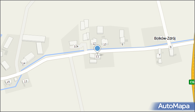 Stare Rochowice, Stare Rochowice, 11, mapa Stare Rochowice