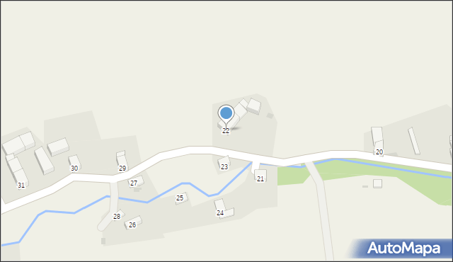 Stare Rochowice, Stare Rochowice, 22, mapa Stare Rochowice