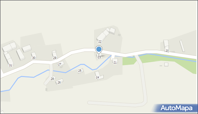 Stare Rochowice, Stare Rochowice, 23, mapa Stare Rochowice