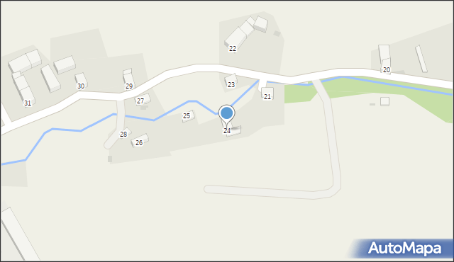 Stare Rochowice, Stare Rochowice, 24, mapa Stare Rochowice